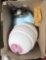 Conair pro style 160 hair dryer, electric iron, heart man speed dryer
