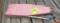child's ironing boards, one metal, one iron