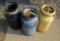 3 cream cans