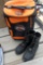 Harley Davidson boots w/ bag