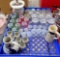 mini wine glasses, cups, pitcher w-cups, mug, water pitcher