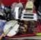 kitchen wear, knives set, popcorn popper, toaster, blenders, utensils