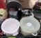 3 crock pots, pizza oven, stacks, etc.