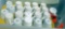 coffee mugs, crell, stone wear, 2 coffee pots