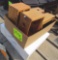 hands collectable trucks, wooden boxes