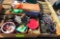 bungy straps, misc screws, nails, misc
