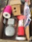 box of misc - twin, etc.