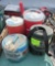 2 Gott water coolers, igloo 2 gallon water cooler, 3 gallon cooler