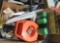 2 boxes of misc, tools, touch foam, misc