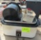 roaster oven, pots, meat grinder