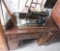 white rotary sewing machine