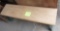 wooden bench