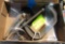 2 boxes w- clamps, nails