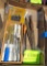 2 boxes w/ files
