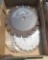 2 boxes saw blades, chains