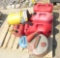 pallet of gas cans