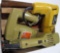electric Rockwell eclectic drill, black and decker jigsaw, fining sander