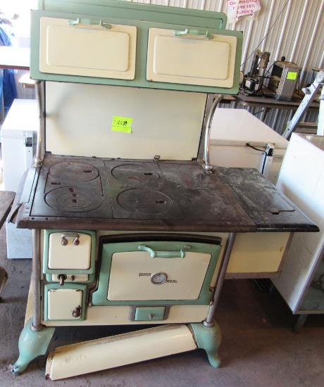 antique wood stove