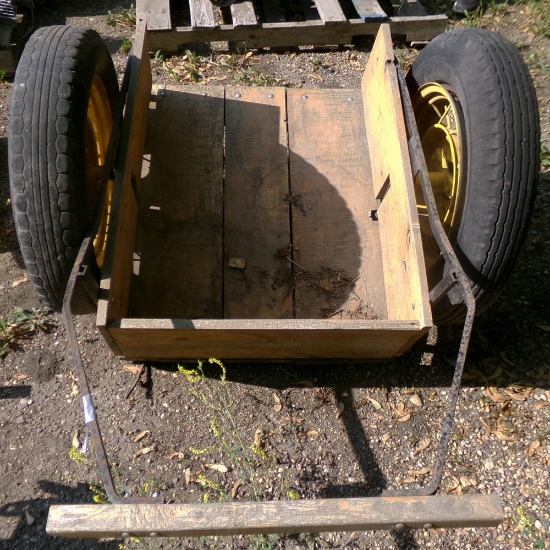 rubber wheel cart