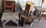 6 tables, sink