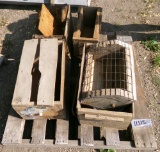 wooden crates