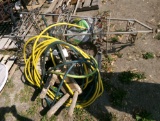hoses, yard décor