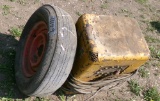 old battery charger, wheel