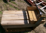 barnangen wooden crate,