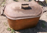 copper boiler with lid