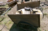 2 wheel cart, sprayer