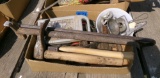 hand saws, zip ties, other misc tools
