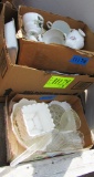 decorative glassware and China