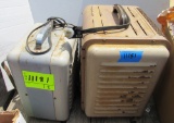 2 electric heaters