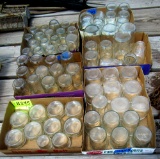 6 boxes of jars