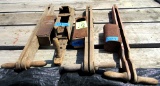 antique hand planters