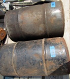 2 barrels, wheel spring jumper cables