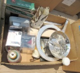 toasters, cake dishes, rulers, wine stoppers, misc cook wear