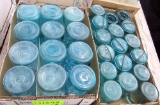blue canning jars