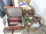 picture frames, chest, basket of extinction cord