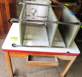 table, rack