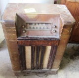 antique floor radio