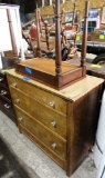 4 dressers, small side table
