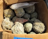 2 boxes of rocks