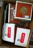 cigar boxes, children's tv tray