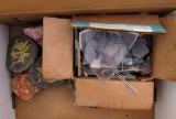 3 boxes asst rocks