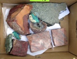 3 boxes asst rocks