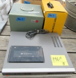 cassette recorder, projector, kodak carousel projector