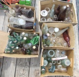 really old glass bottles