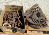 horse shoes, tracker seats