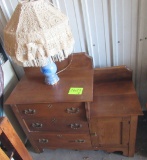 42r18r30in nightstand, lamp